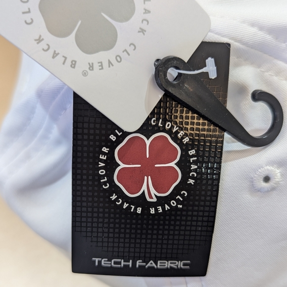 🍀BLACK CLOVER Premium Clover 1 Hat~ White NWT Size L/XL - Picture 7 of 8